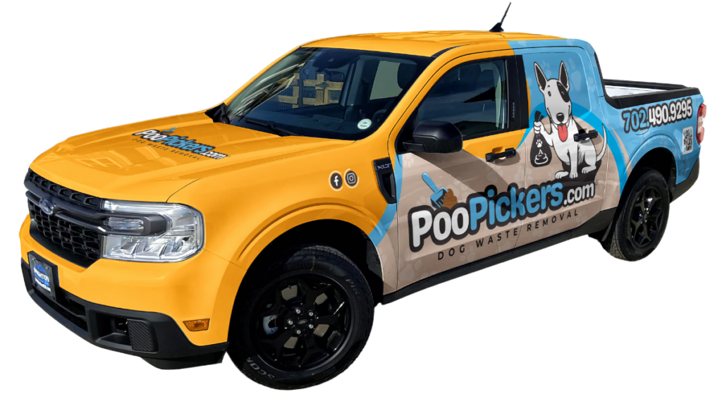 Pooper Scooper Service | Poo Pickers Service Truck