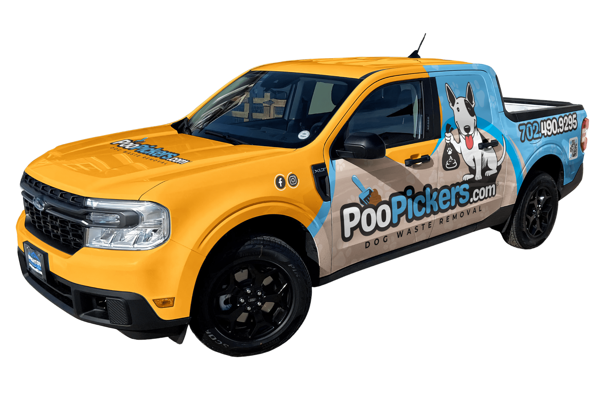 Pooper Scooper Service | Poo Pickers Service Truck