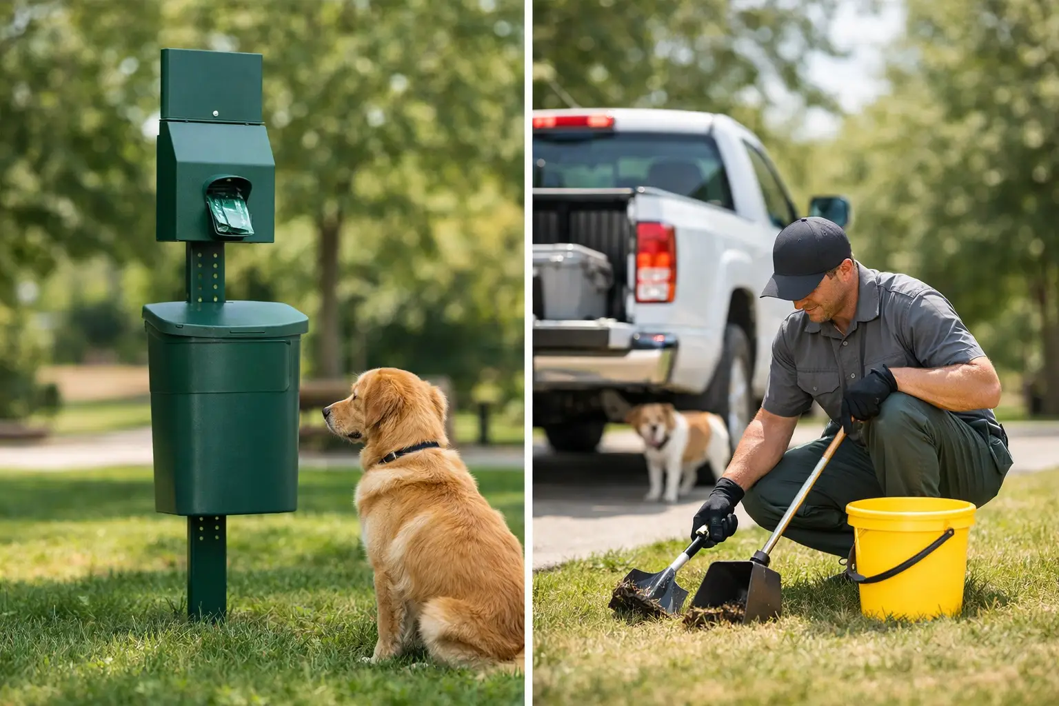 Dog Waste Stations Versus Service: What Fits?