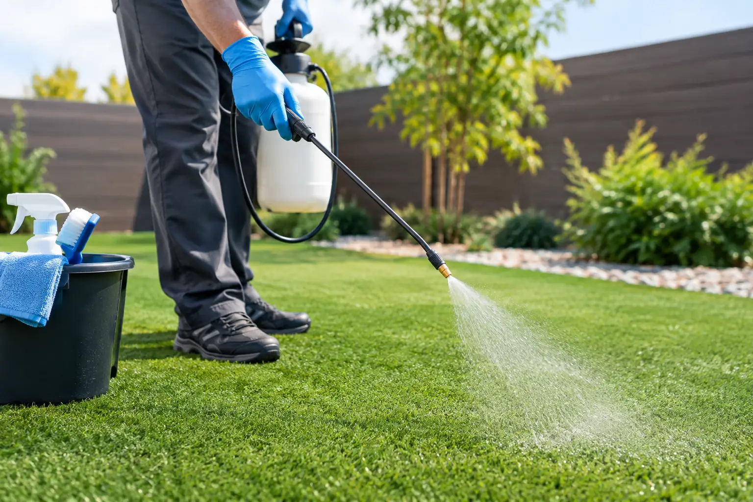 How to Disinfect Artificial Turf in 5 Steps