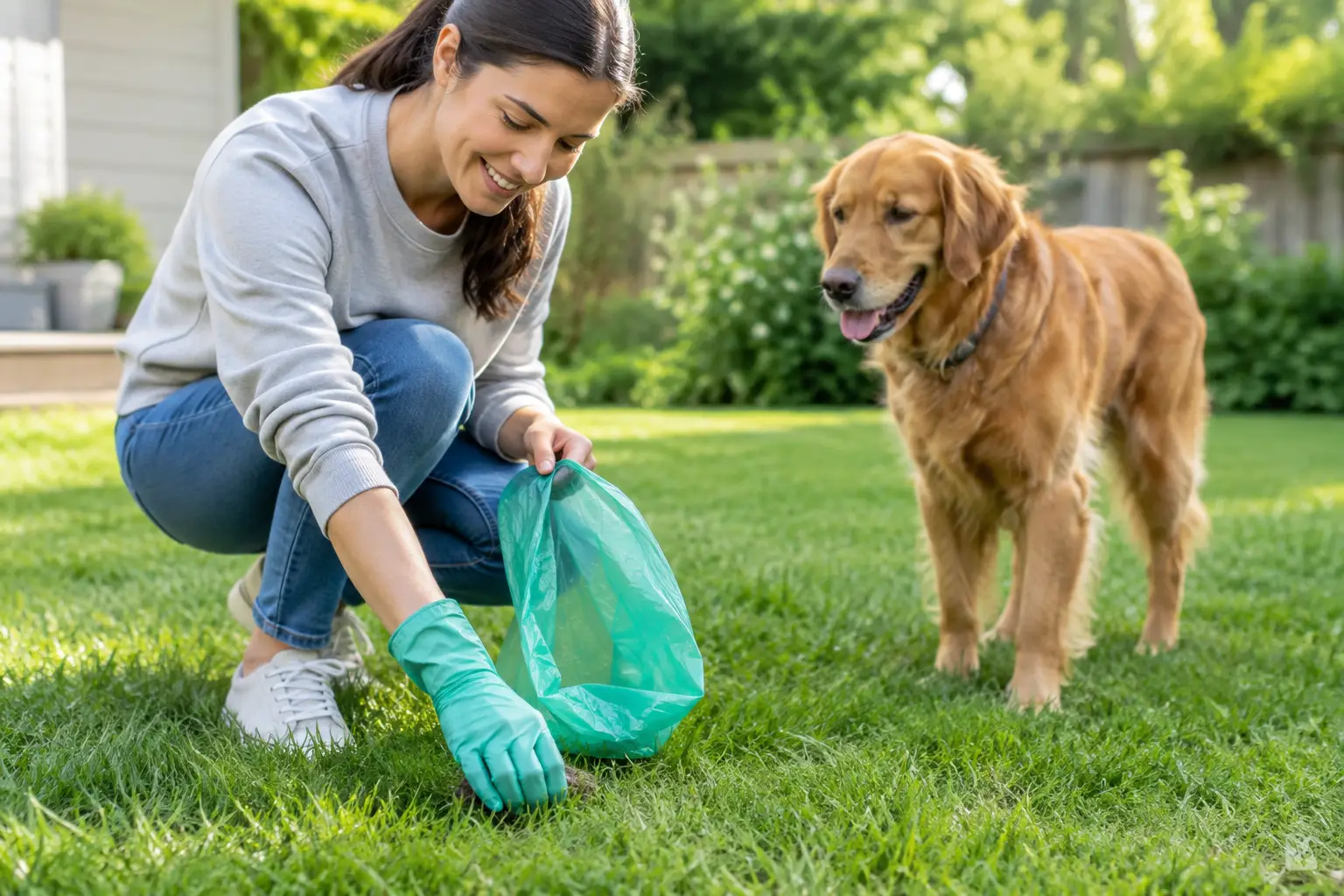 How to Remove Dog Poop Safely From Your Yard