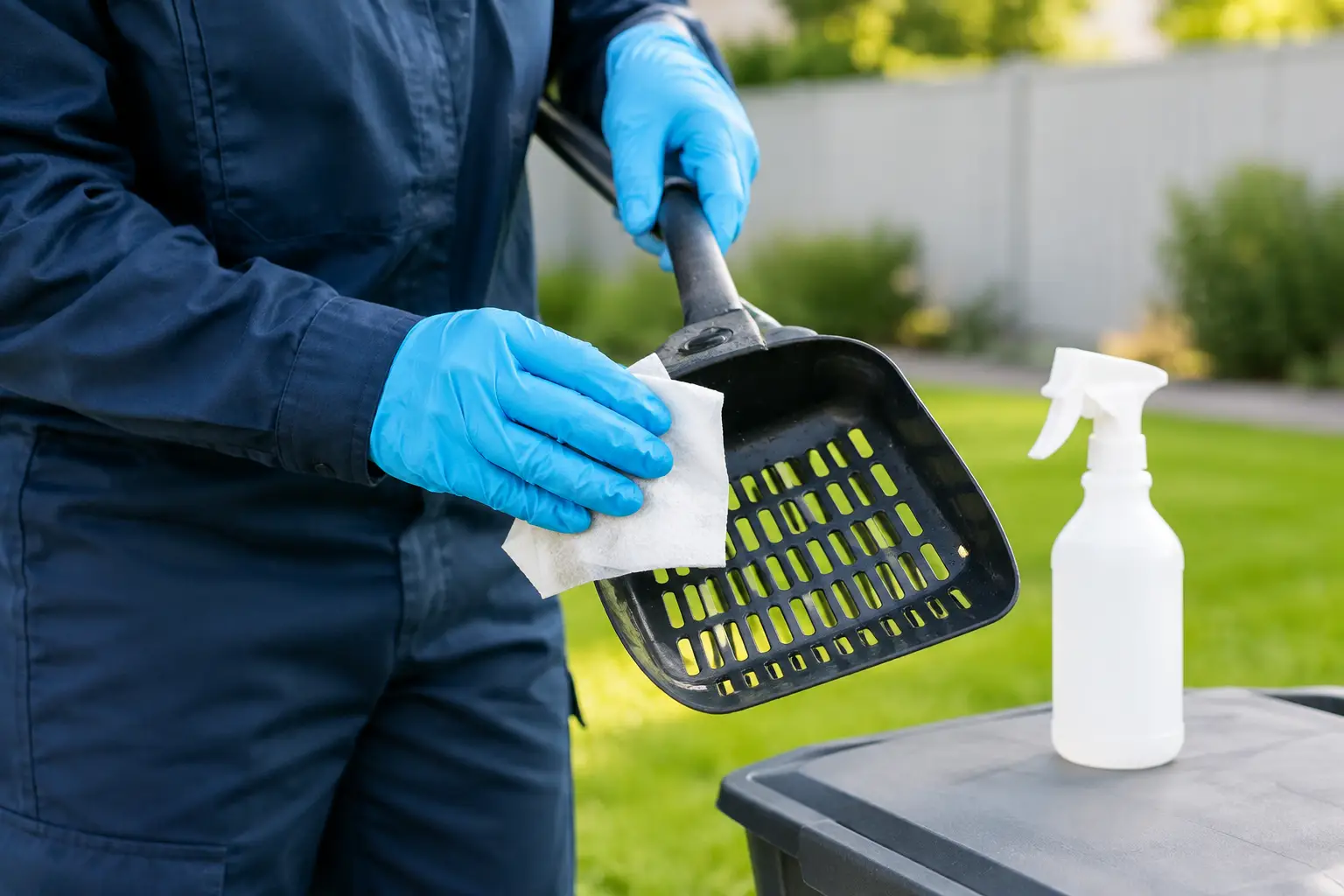 Do Scoopers Disinfect Tools Between Yards?