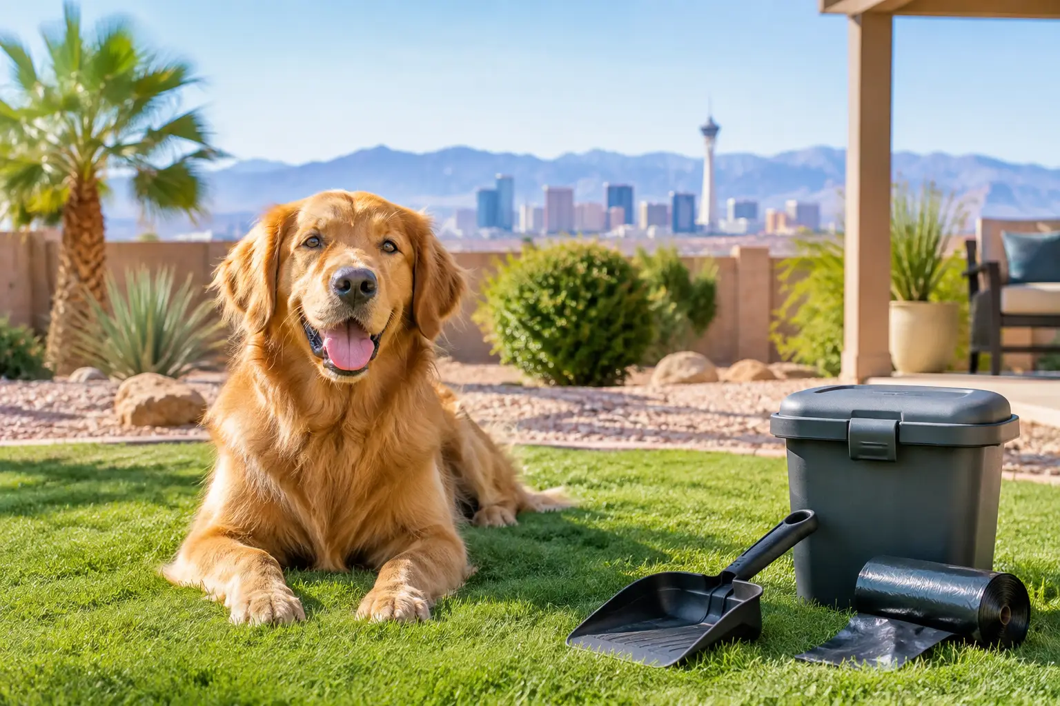 Las Vegas Backyard Waste Guide for Dog Owners