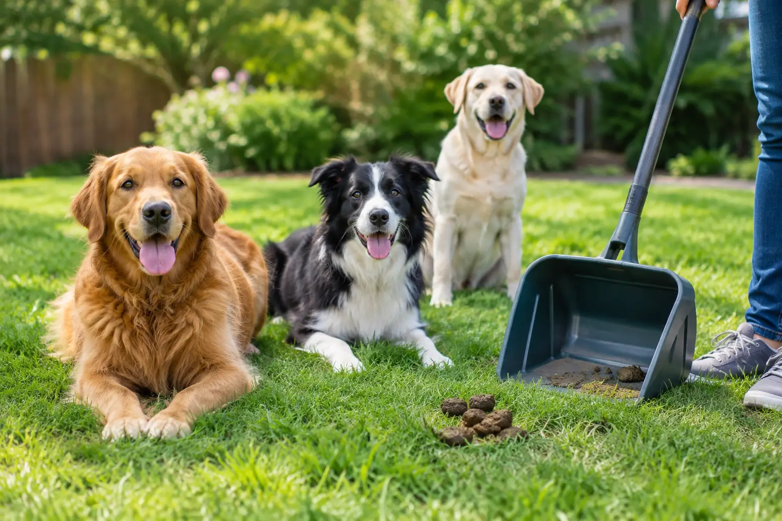 Yard Cleanup for Multiple Dogs Made Easier